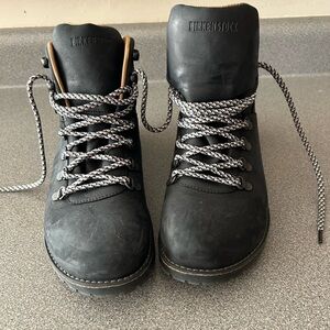 Birkenstock Black Lace Up Boots